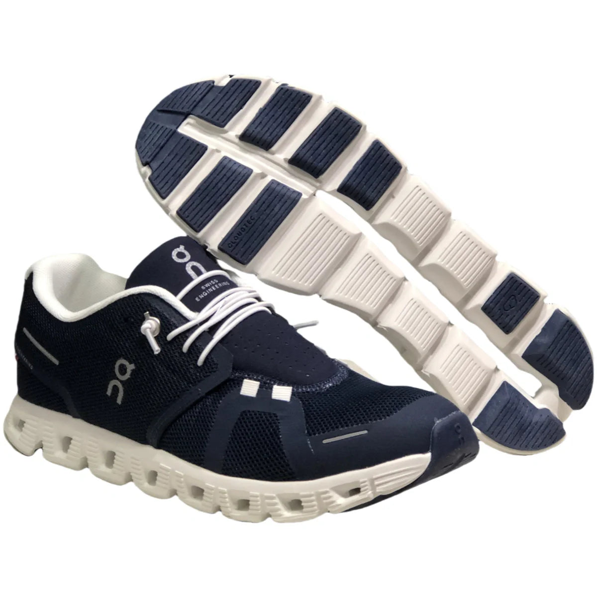 On Cloud 5  Men's Dark Blue/White