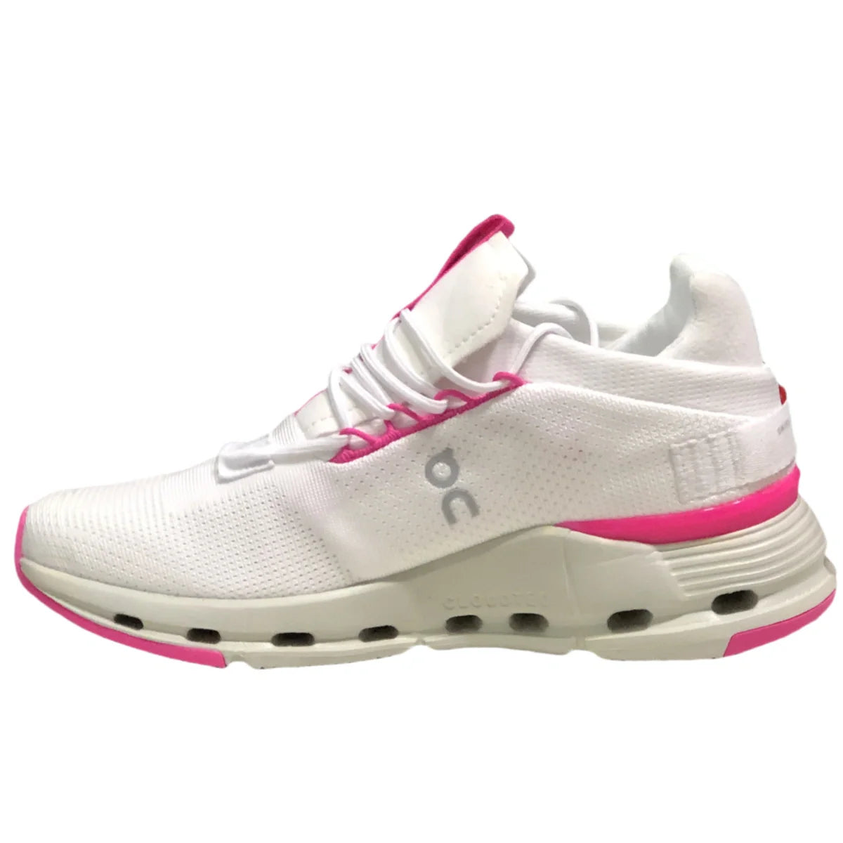 On Cloudnova Women's  White/Pink