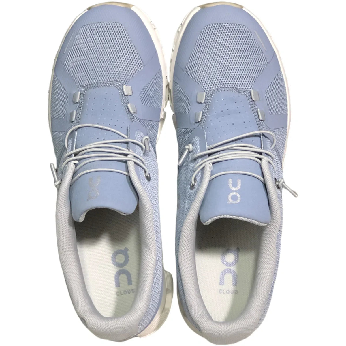 On Cloud 5  Men's Light Grayish Blue White