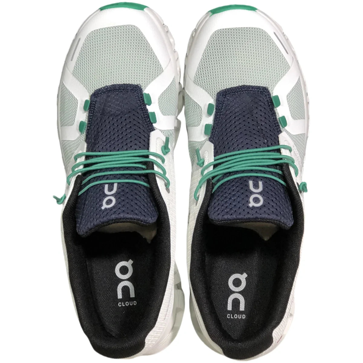 On Cloud 5  Men's White Stream Green