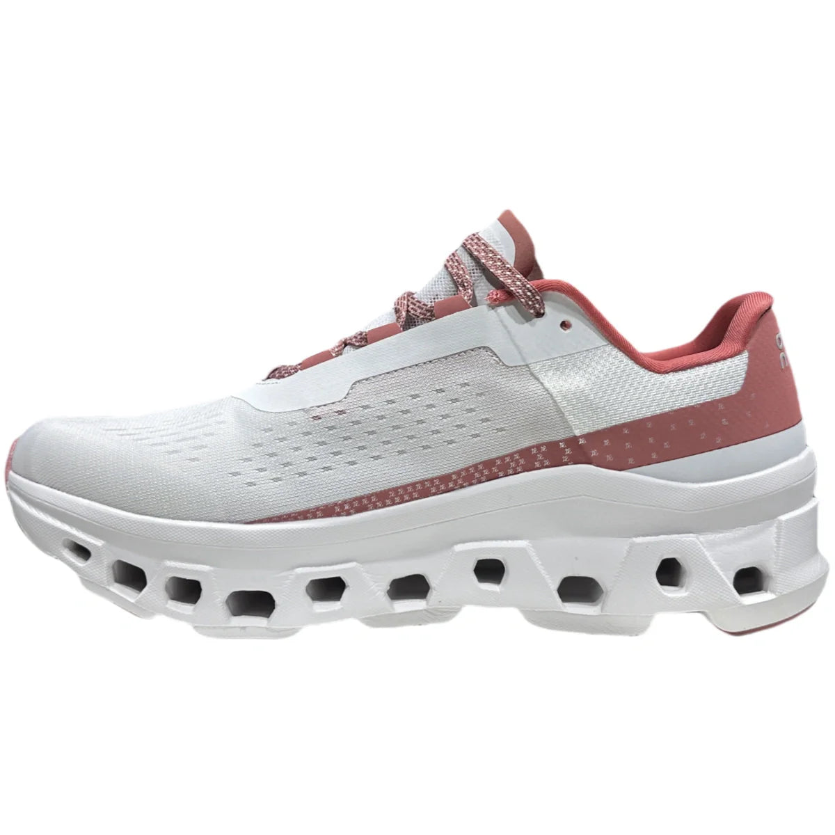 On Cloudmonster Women's White/Red