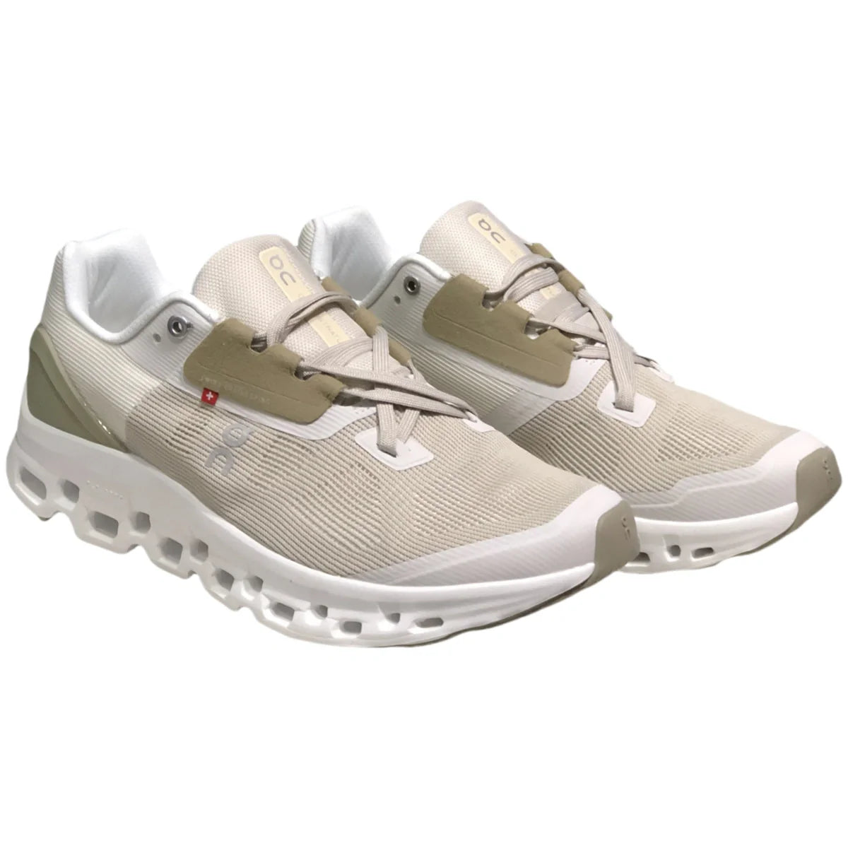 On Cloudstratus Women's Pearl White