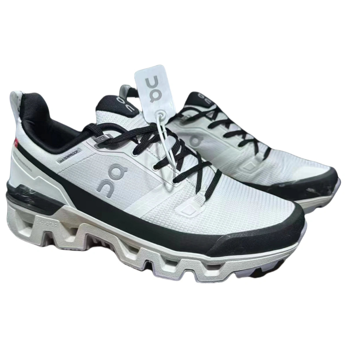 On Cloudwander Waterproof Men's Black/White