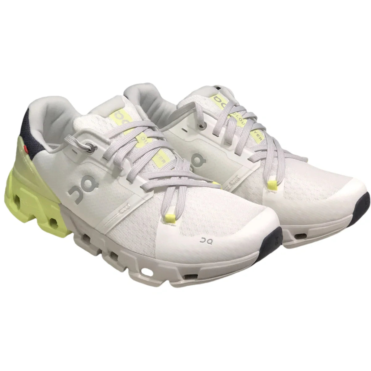 On Cloudflyer 4 Women's White/Yellow