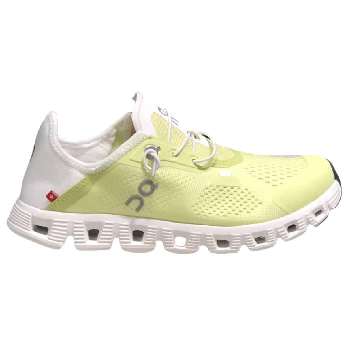 On Cloud 5  Women's Grass yellow/ivory white