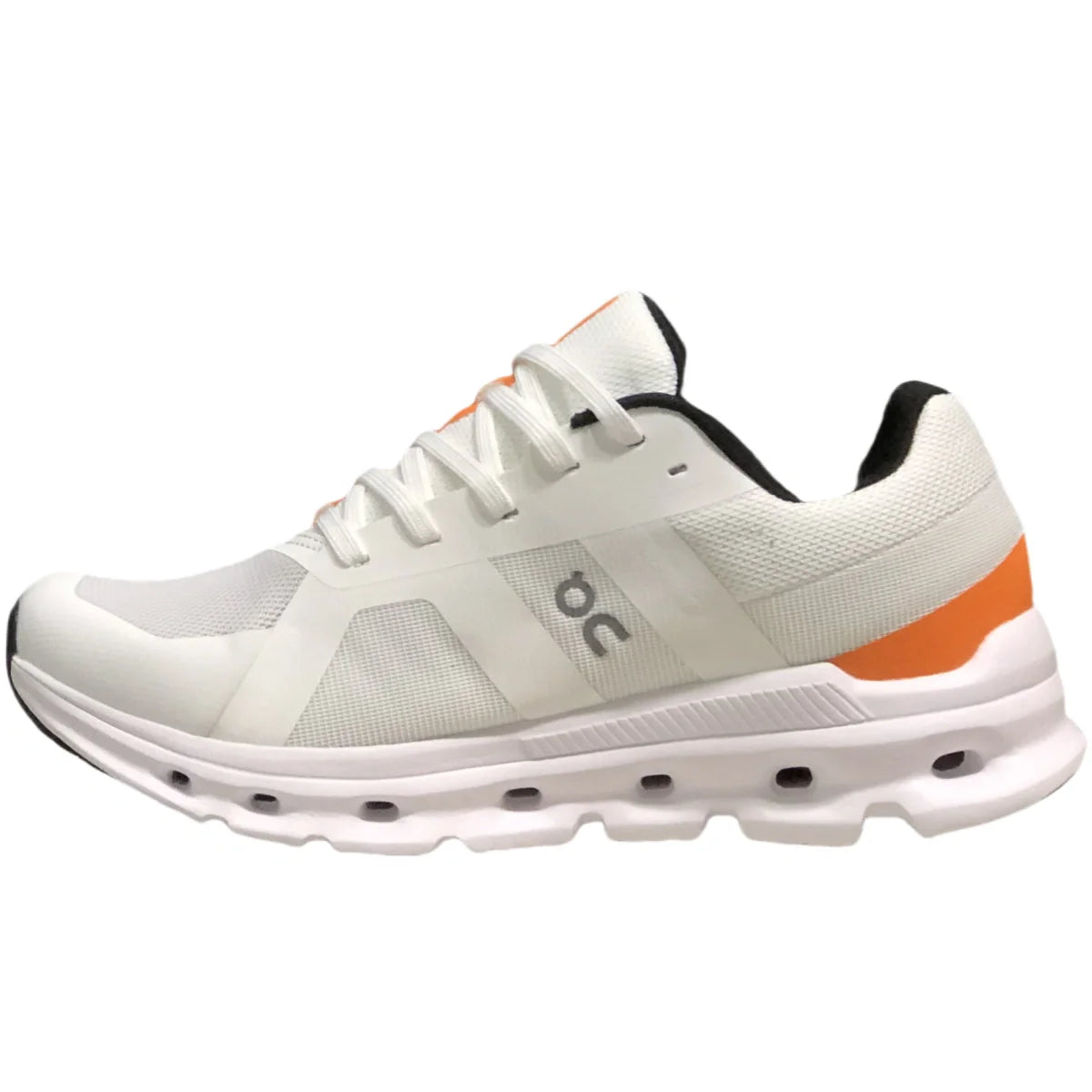 On Cloudrunner Women's Undyed White/Flame