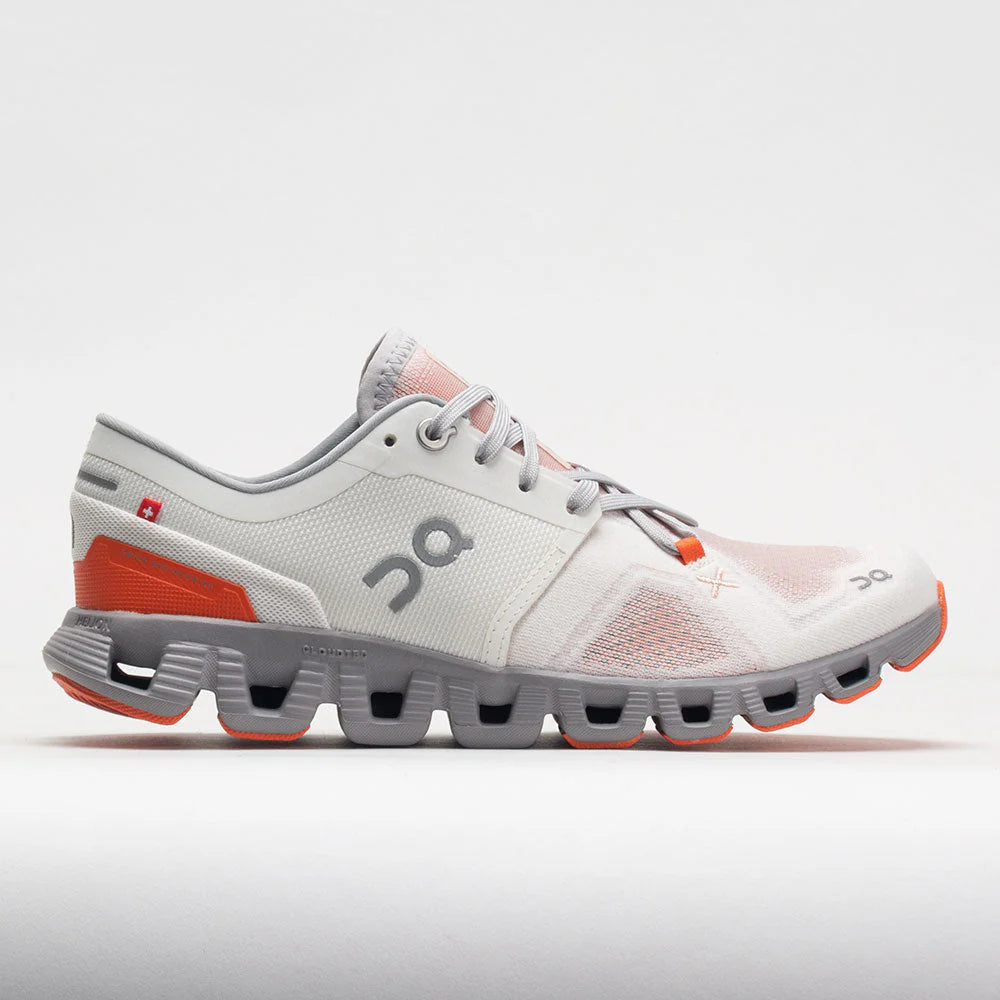 On Cloud X 3 Women's Ivory/Alloy