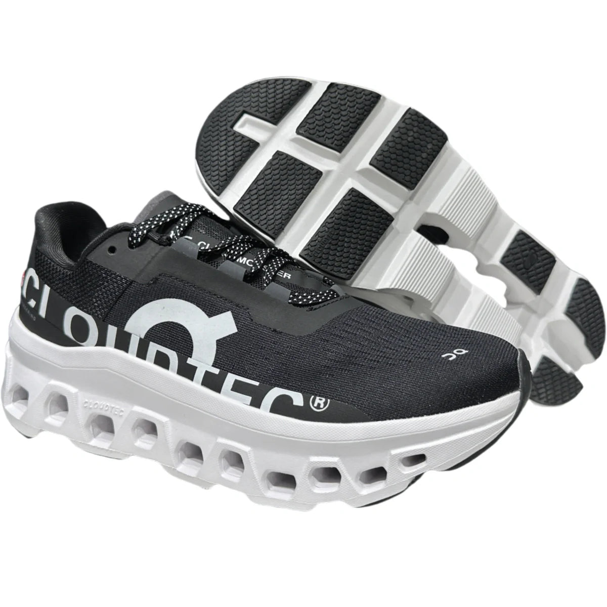 On Cloudmonster Men's Black/White