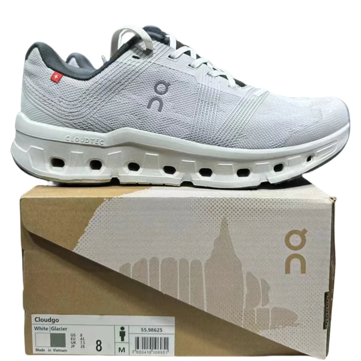 On Cloudgo Men's White/Grey