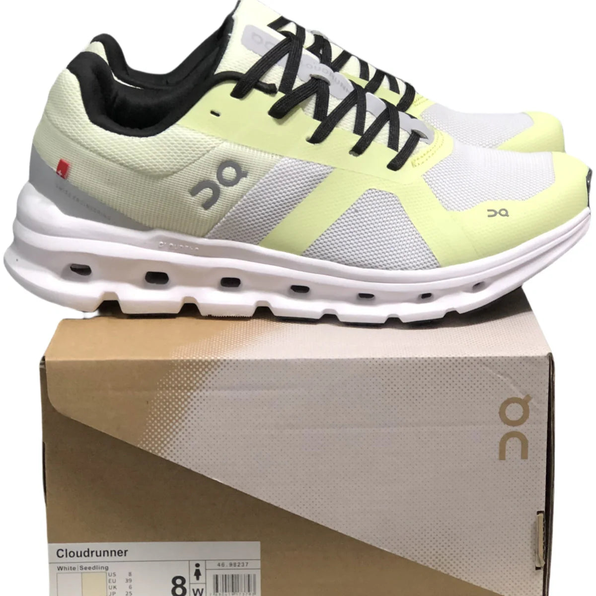 On Cloudrunner Women's White/Green