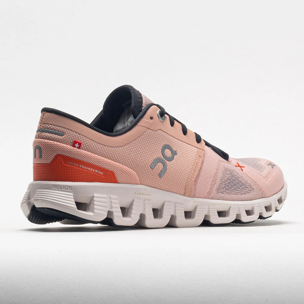 On Cloud X 3 Women's Rose/Sand