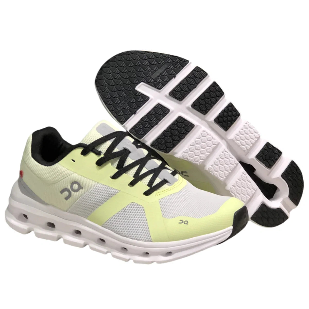 On Cloudrunner Men's White/Green