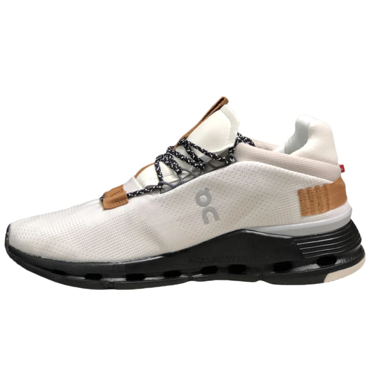 On Cloudnova Women's White/Brown