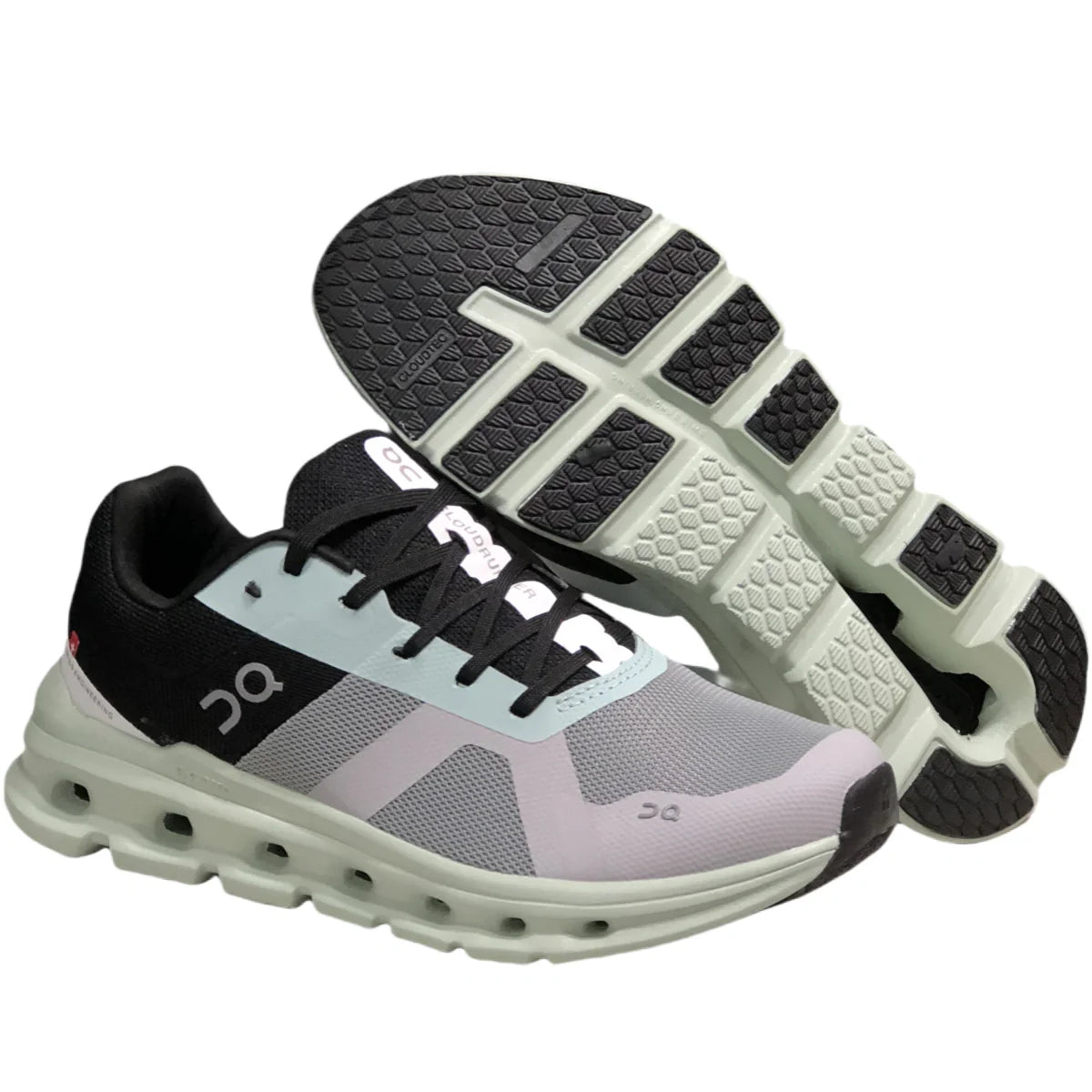 On Cloudrunner Men's Gray/Green