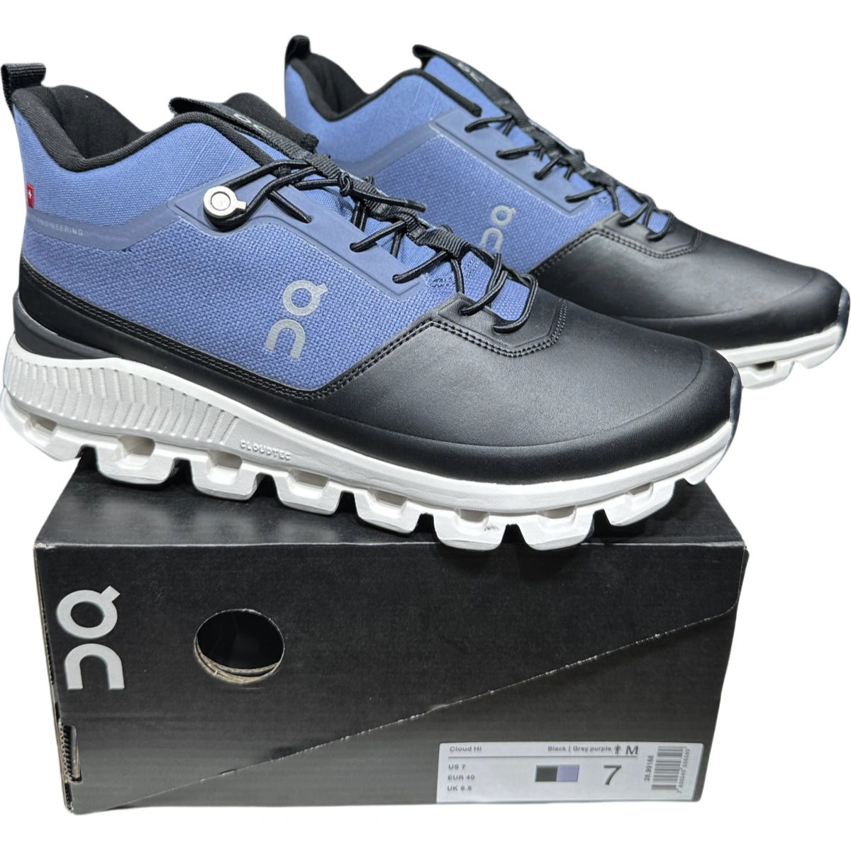 On Cloud Hi Edge  Men's  Blue/Black