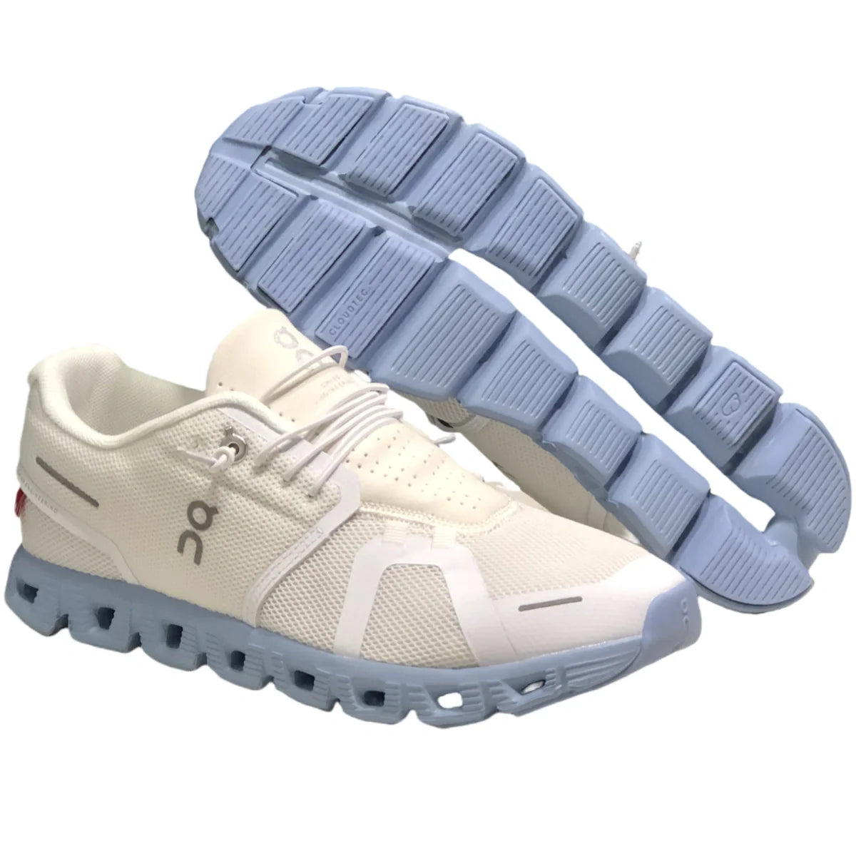 On Cloud 5  Women's White light/grey blue