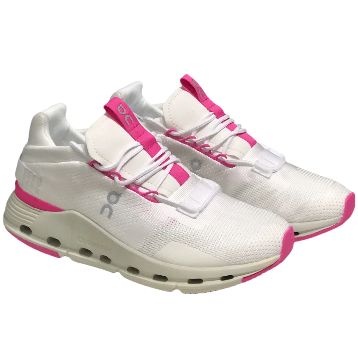 On Cloudnova Women's  White/Pink