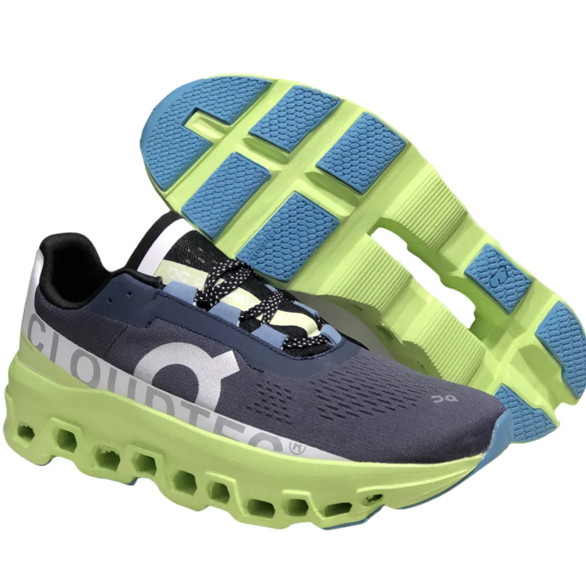 On Cloudmonster Men's Green/Blue