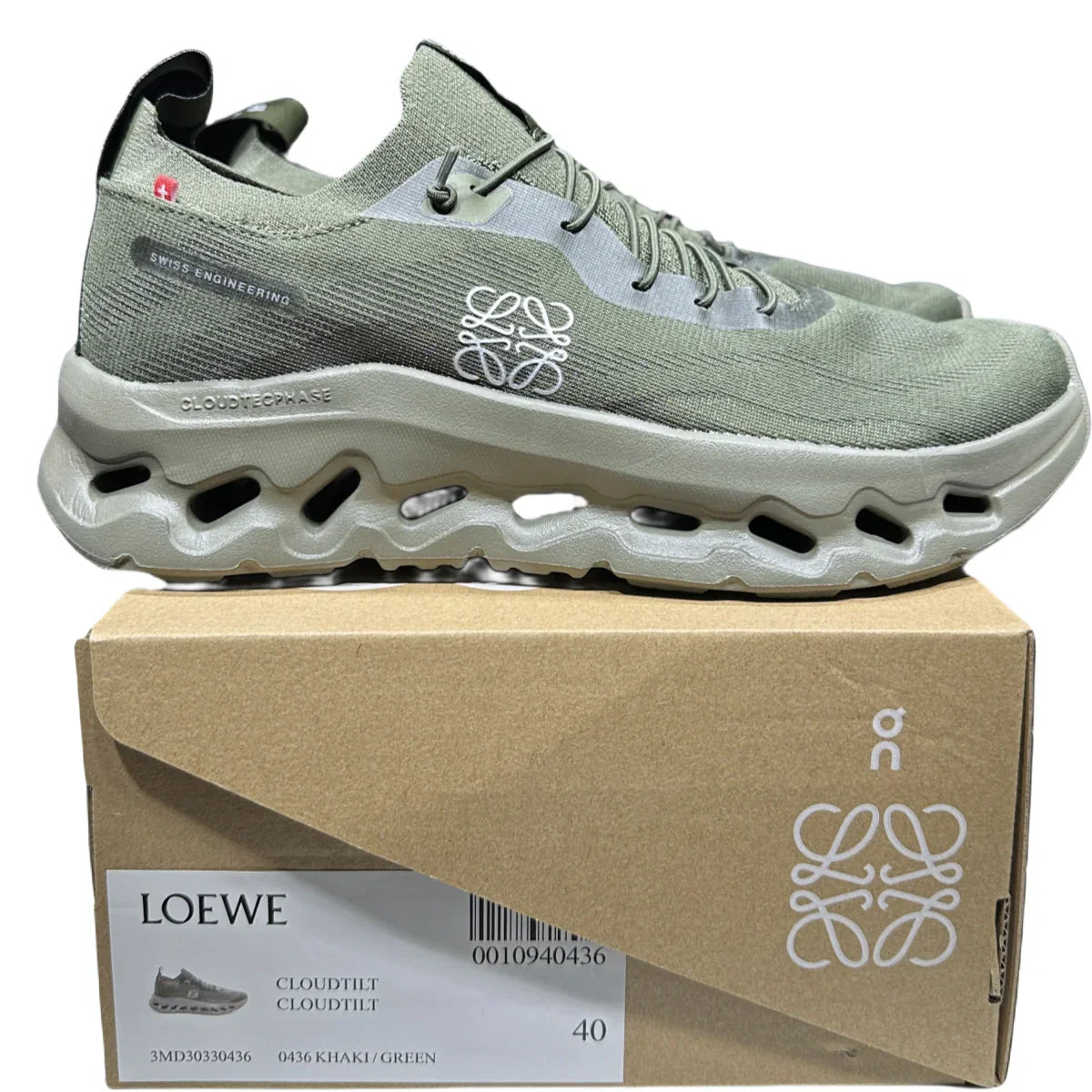 On LOEWE x On Cloudtilt Women'S  Army Green