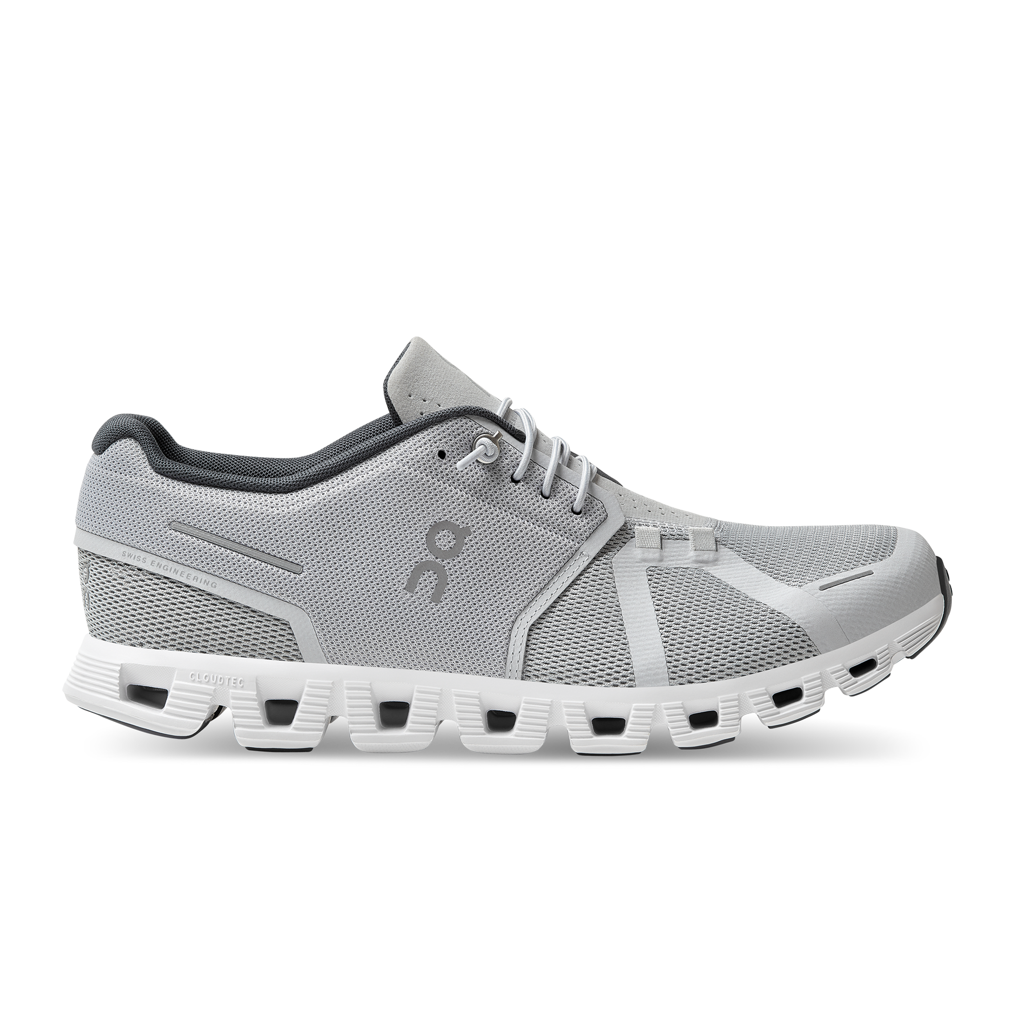 On Cloud 5  Women'S White/Gray