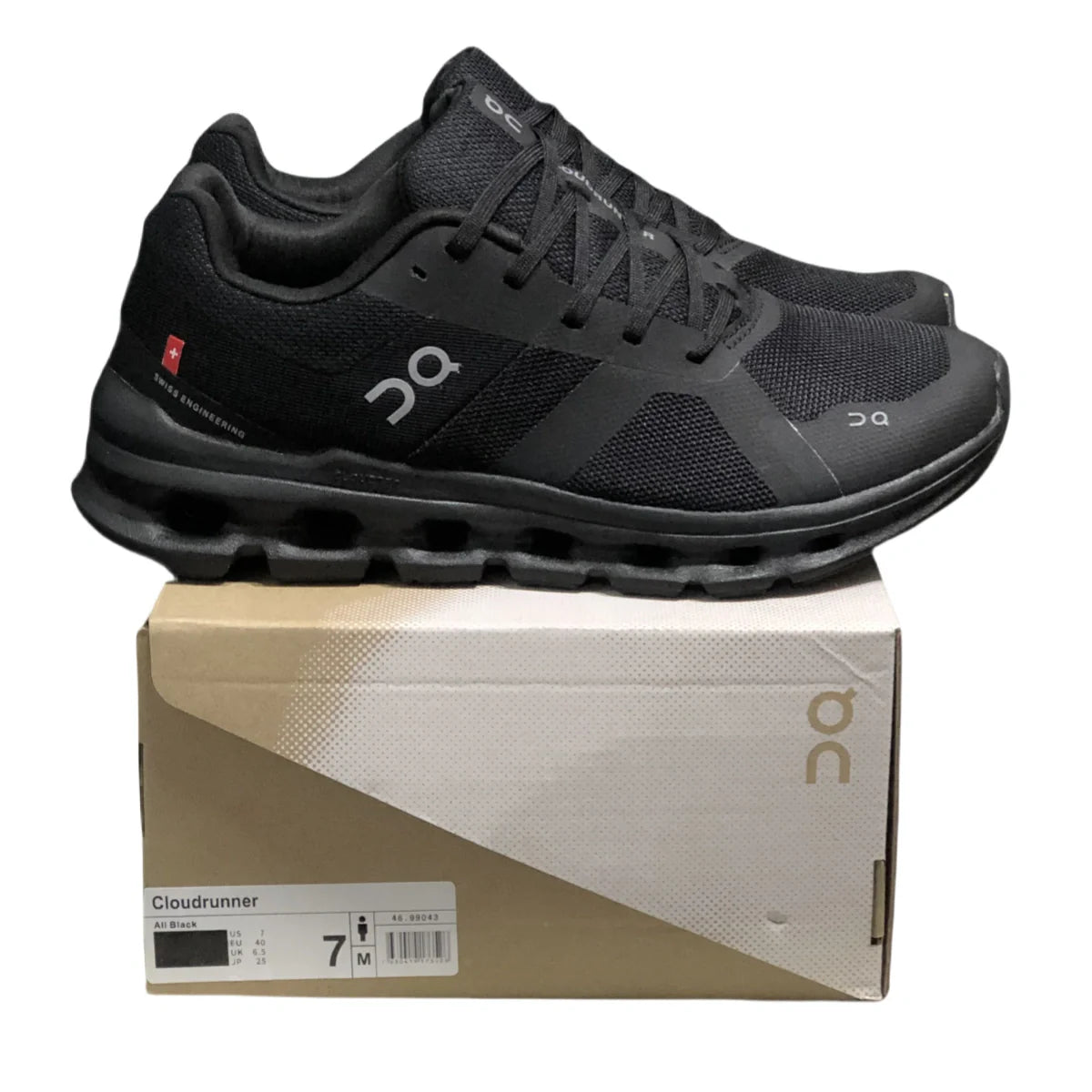 On Cloudrunner Men's Black