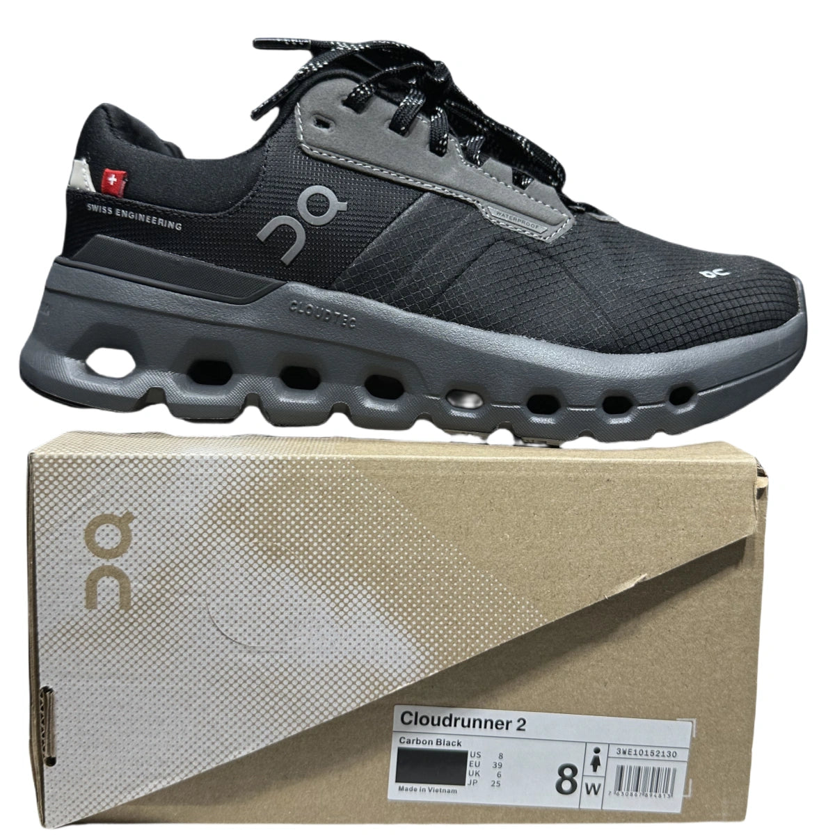 On Cloudrunner 2 Waterproof Men's Black