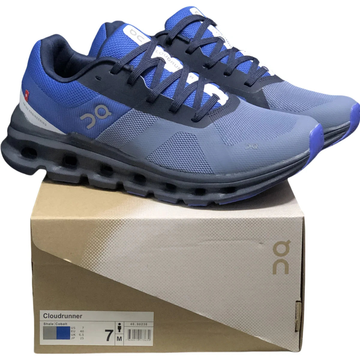 On Cloudrunner Women's Shale/Cobalt