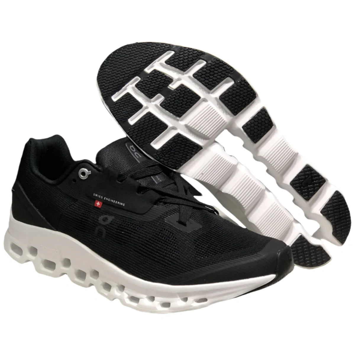 On Cloudstratus Men's Black/White