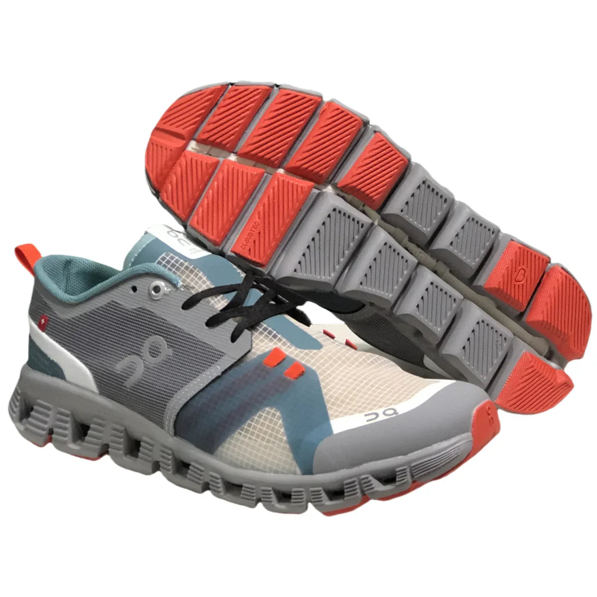 On Cloud X1 Men  Alloy gray-red