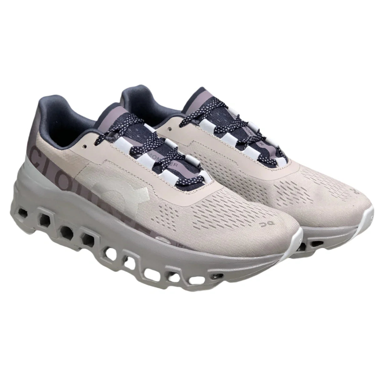 On Cloudmonster Men's Grey/Purple