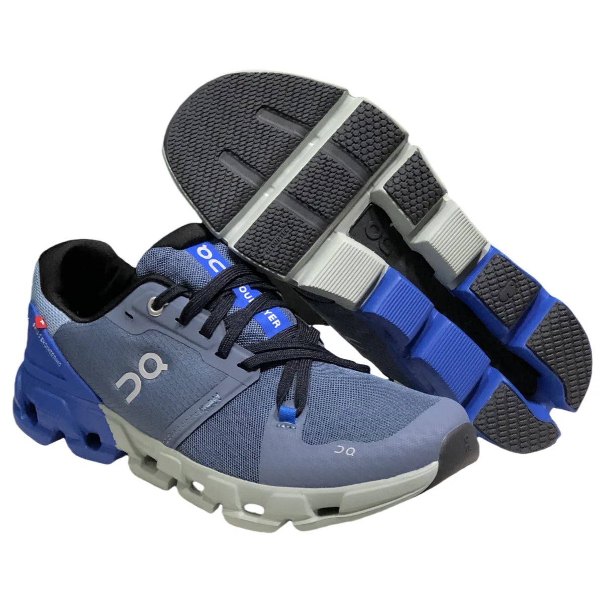 On Cloudflyer 4 Men's Gray/Blue