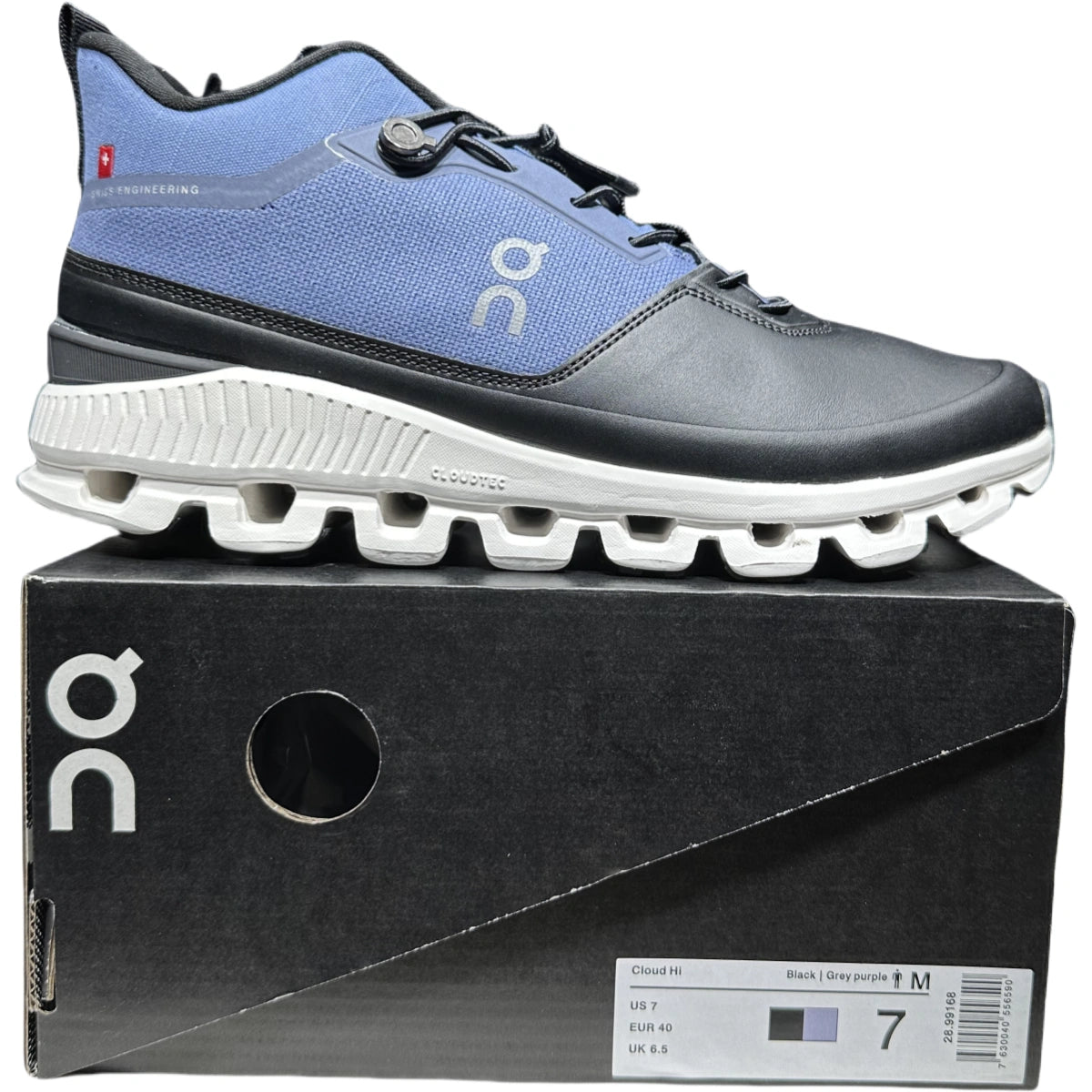 On Cloud Hi Edge  Men's  Blue/Black