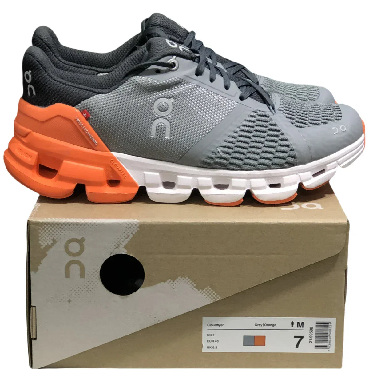 On Cloudflyer 3 Men Grey orange