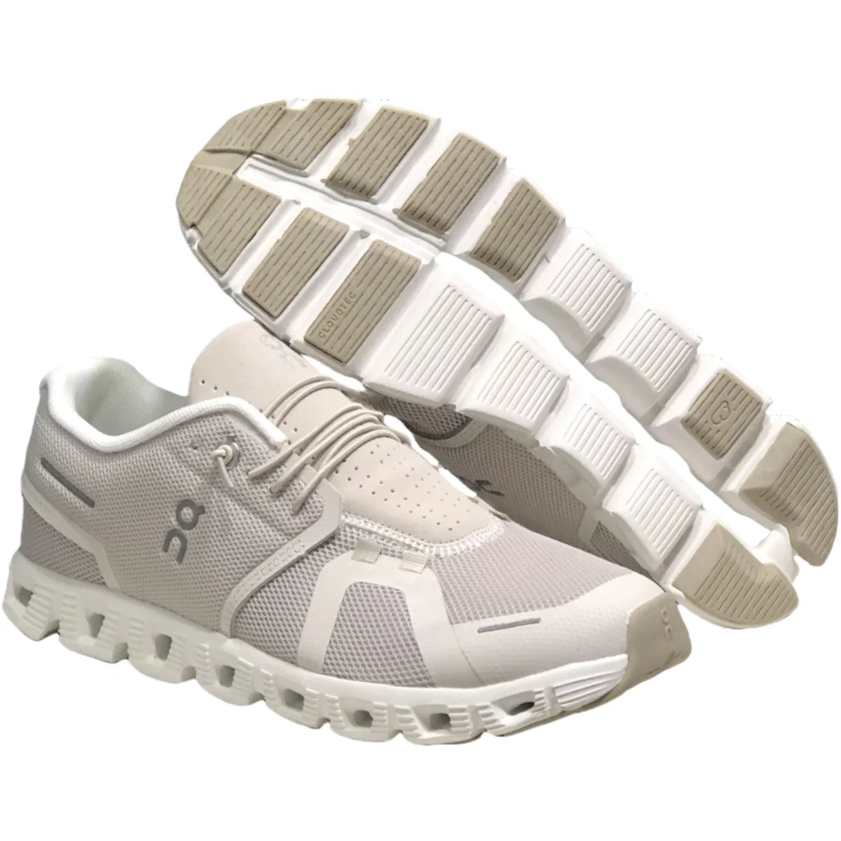 On Cloud 5  Men's Pearl White