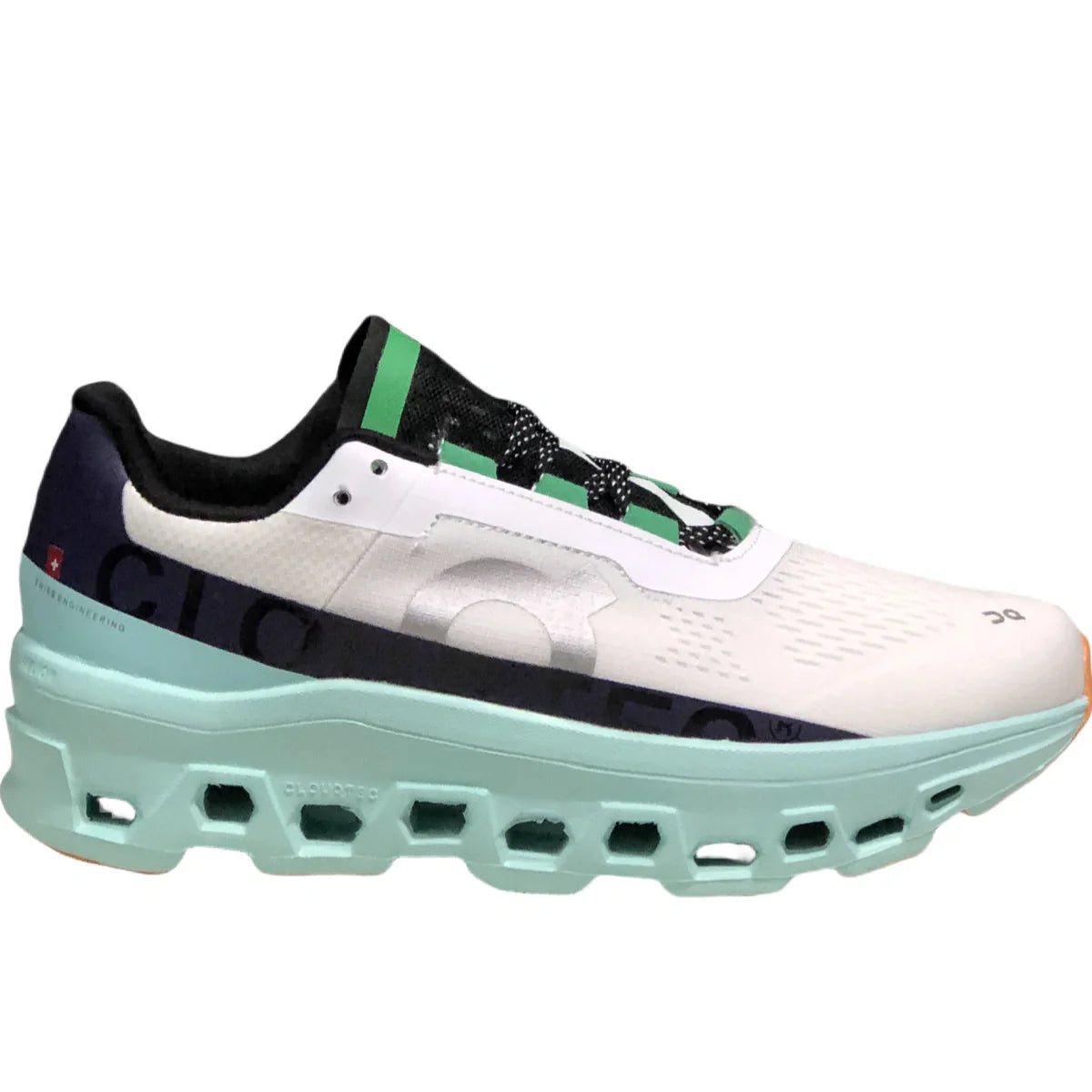 On Cloudmonster Women's White/Green