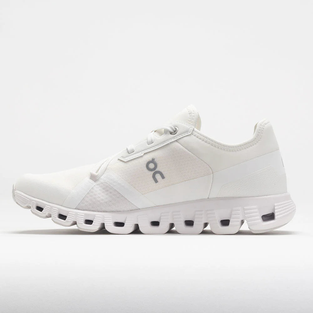 On Cloud X 3 AD Women's Undyed White/White