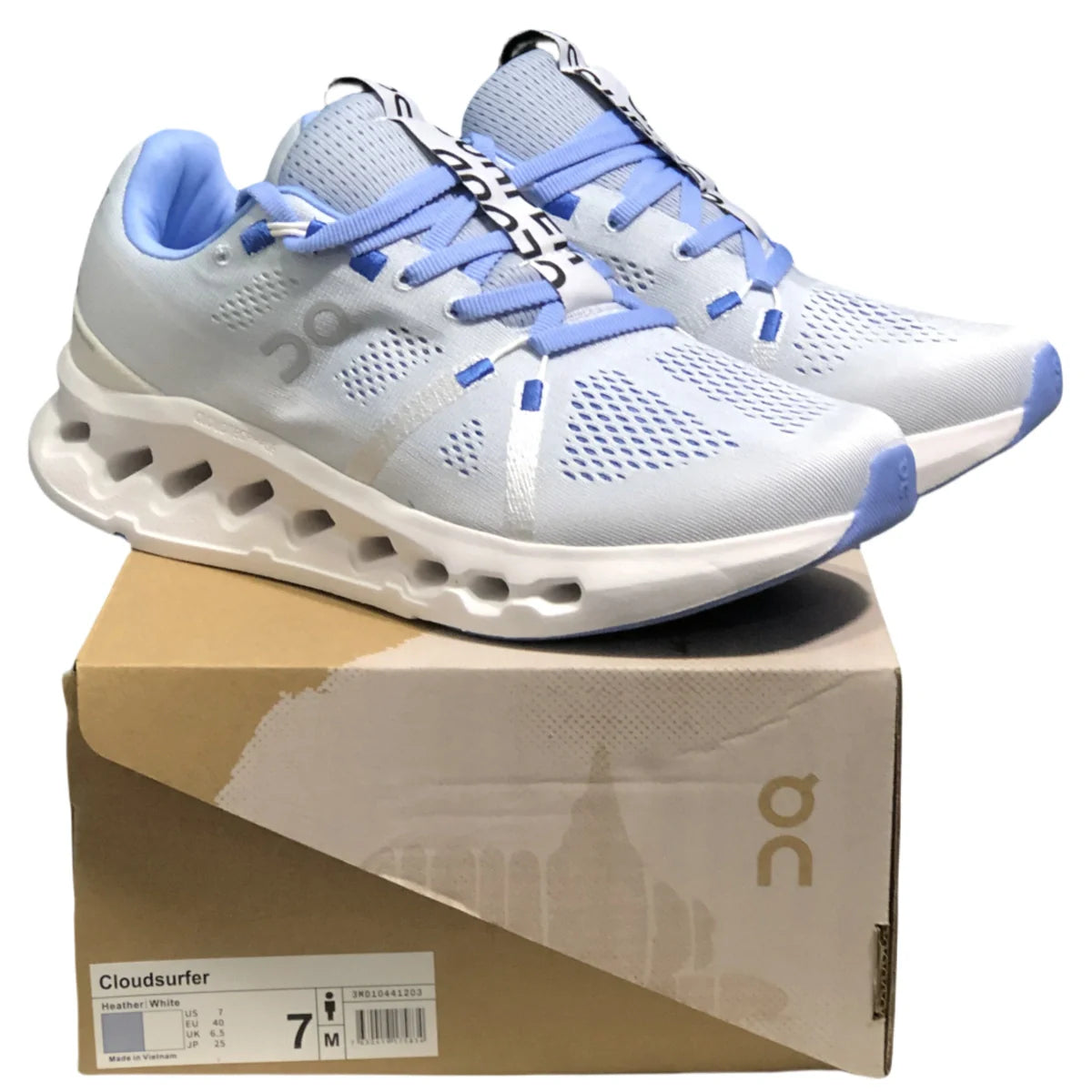 On Cloudsurfer Women's  Blue/White