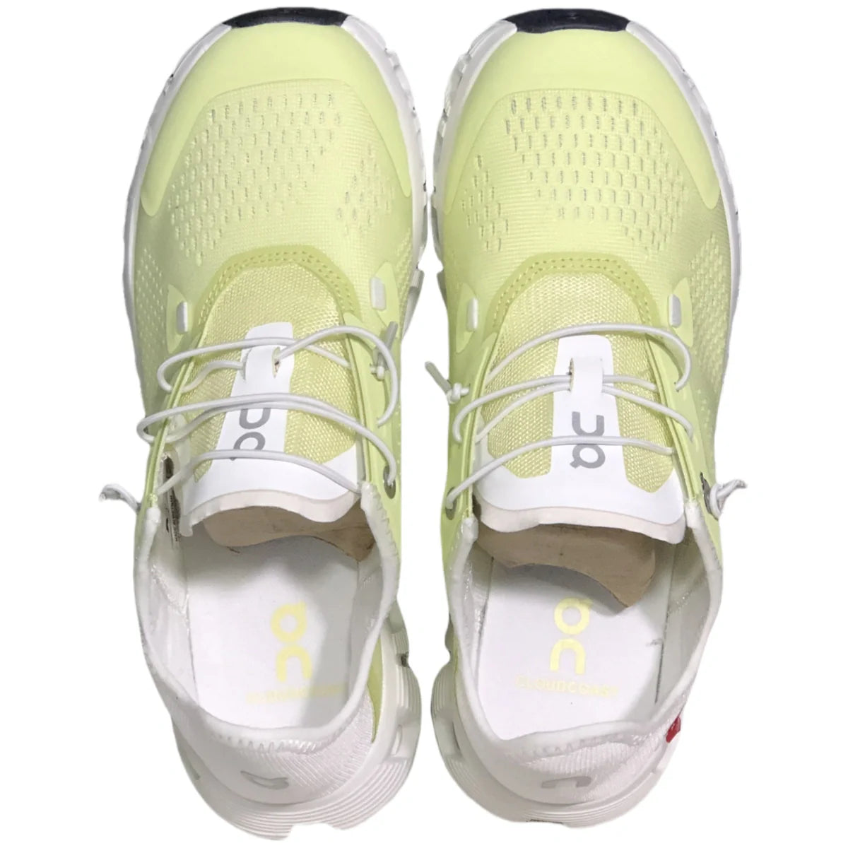 On Cloud 5  Women's Grass yellow/ivory white