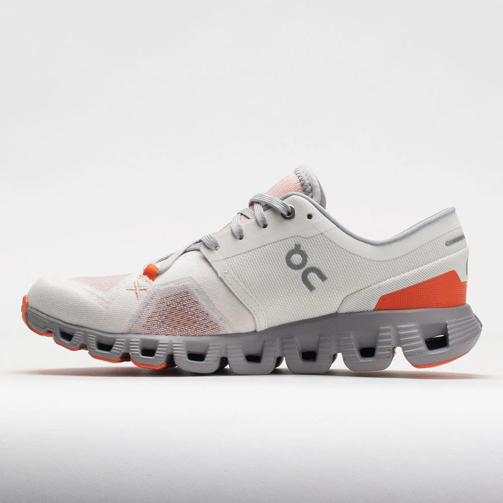 On Cloud X 3 Women's Ivory/Alloy