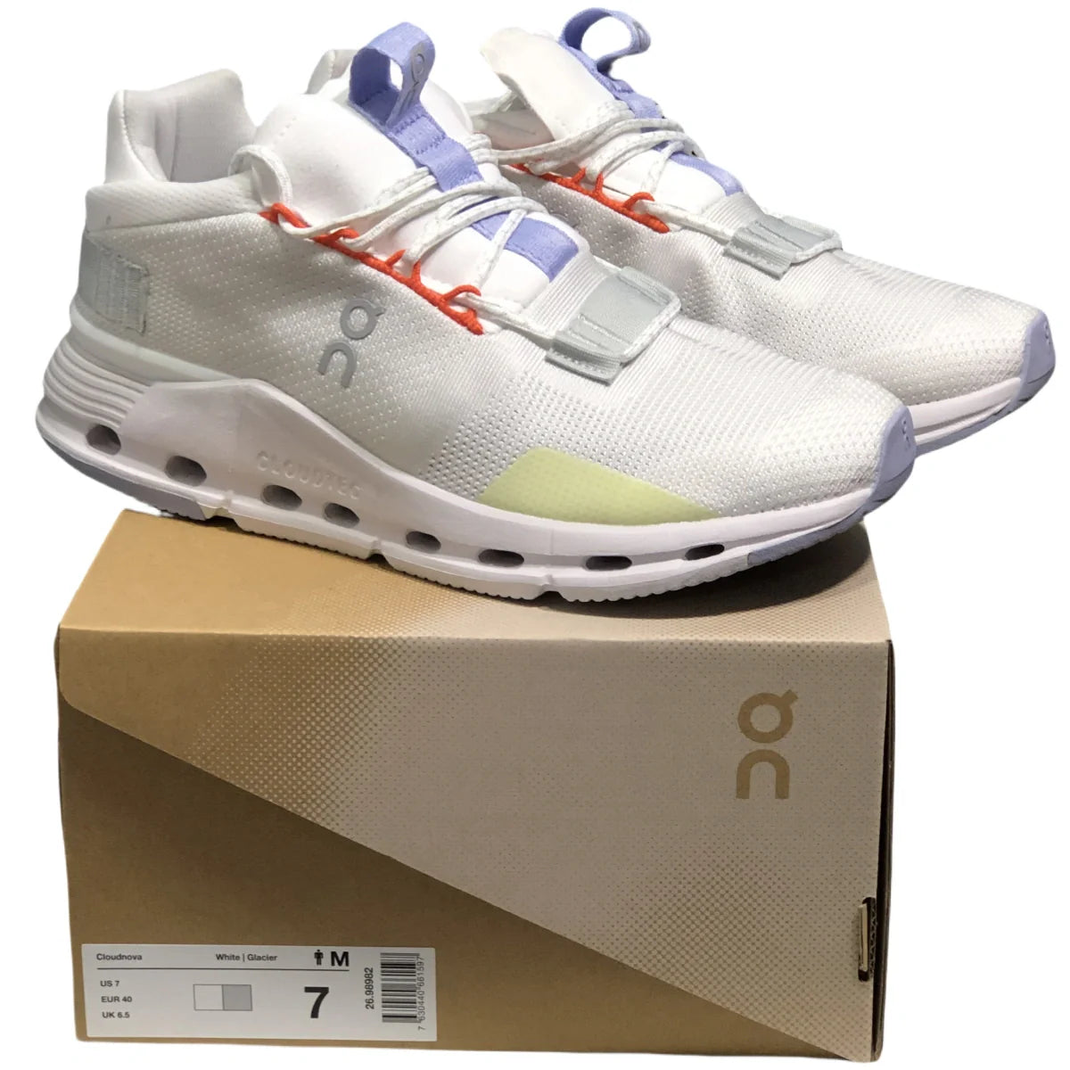 On Cloudnova Women's White/Gray