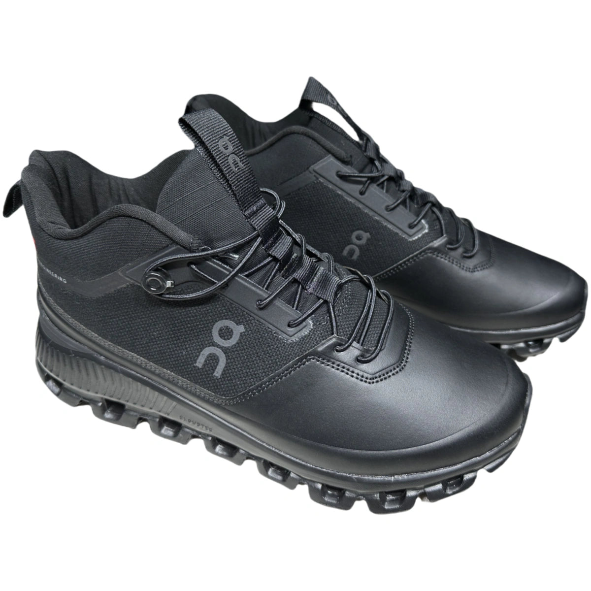 On Cloud Hi Edge  Men's  Black Leather