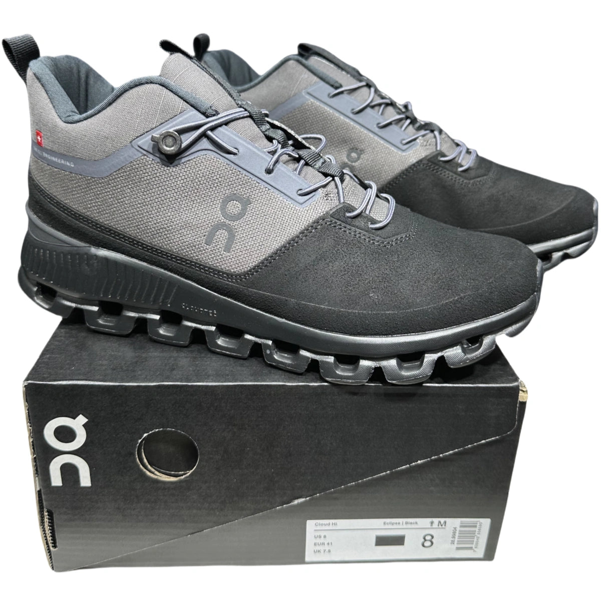 On Cloud Hi Edge  Men's  Gray/Black