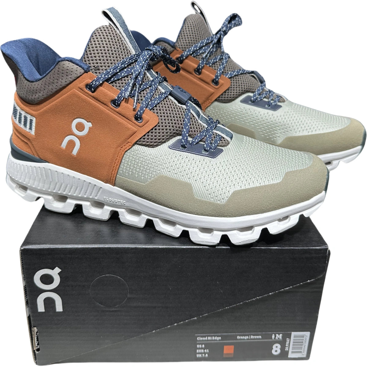 On Cloud Hi Edge  Men's  Brownish/Orange